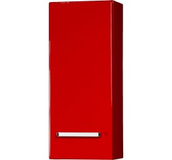 Szafka łazienkowa wisząca czerwona 30x72cm FOKUS [PRODUKT NIEDOSTĘPNY]