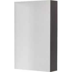 Szafka łazienkowa z lustrem szara 50x80 cm FOKUS NEW