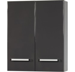 Szafka łazienkowa wisząca szara 60x72cm FOKUS [PRODUKT NIEDOSTĘPNY]