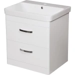Szafka łazienkowa biała 60cm LISSA z umywalką [PRODUKT NIEDOSTĘPNY]