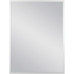 Lustro łazienkowe w srebrnej ramie aluminiowej 60x80cm