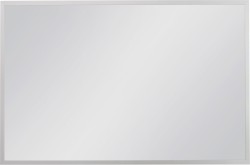 Lustro łazienkowe w srebrnej ramie aluminiowej 100x65cm