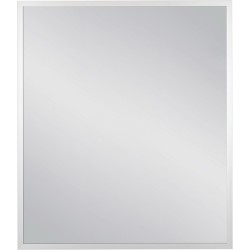 Lustro łazienkowe w srebrnej ramie aluminiowej 70x80cm