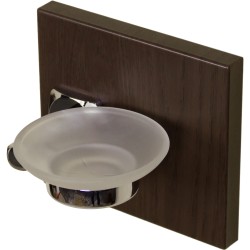 Mydelniczka na płycie wenge mat FOKUS [PRODUKT NIEDOSTĘPNY]