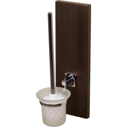 Szczotka wc na płycie wenge mat FOKUS [PRODUKT NIEDOSTĘPNY]