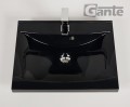 Umywalka czarna 60 cm LUCY-600C