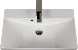 Umywalka dolomitowa LIV-600C biała