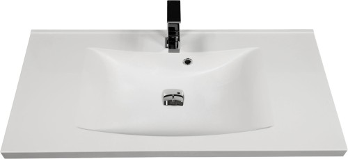 Umywalka dolomitowa LUCY-1000C biała