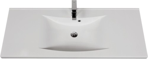 Umywalka dolomitowa LUCY-1200C biała