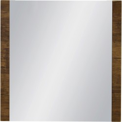 Lustro łazienkowe antyczne drewno 80x80cm FOKUS [PRODUKT NIEDOSTĘPNY]