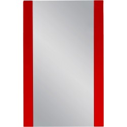 Lustro łazienkowe czerwone 50x80cm FOKUS [PRODUKT NIEDOSTĘPNY]