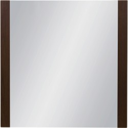 Lustro łazienkowe wenge mat 80x80cm FOKUS [PRODUKT NIEDOSTĘPNY]