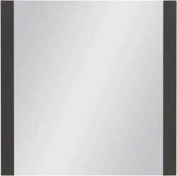 Lustro łazienkowe szare 80x80 cm FOKUS NEW [PRODUKT NIEDOSTĘPNY]