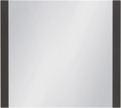 Lustro łazienkowe szare 90x80 cm FOKUS NEW [PRODUKT NIEDOSTĘPNY]
