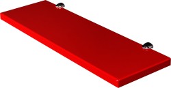 Półka łazienkowa czerwona 50cm FOKUS [PRODUKT NIEDOSTĘPNY]