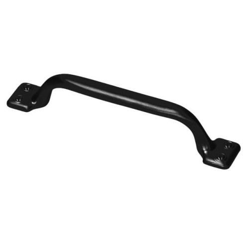 Uchwyt meblowy retro w czarnym, matowym kolorze z kolekcji Finea.