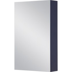 Szafka łazienkowa z lustrem granatowa 50x80cm BELLI GOLD