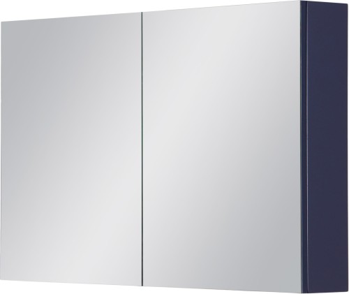 Szafka łazienkowa z lustrem granatowa 100 cm Belli Gold BEL-GN-WL100/65.