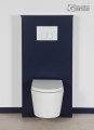 Gotowa zabudowa stelaża wc granatowa Belli Gold BEL-GN-GE60/120.
