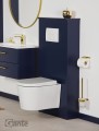 Gotowa zabudowa stelaża wc granatowa Belli Gold BEL-GN-GE60/120.