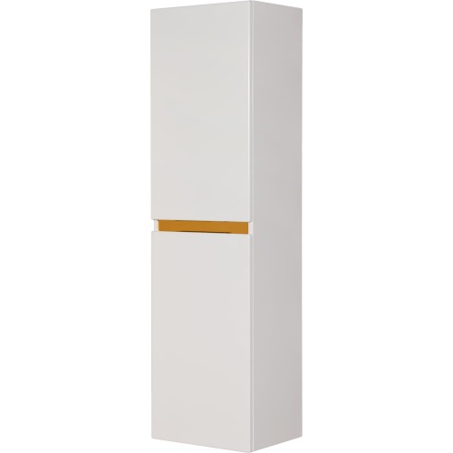 Regał łazienkowy biały ze złotą wstawką Diamond Gold DMDG-B-RW.