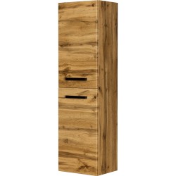 Regał łazienkowy dąb naturalny 40x143,5cm FOKUS NEW LOFT dwudrzwiowy