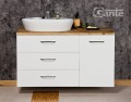 Umywalka ceramiczna ELEGANCE-60 z szafką łazienkową Gante Magnum.