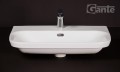 Umywalka ceramiczna biała DROP SLIM 65