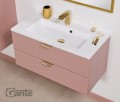 Szafka łazienkowa pudrowy róż 80 cm Magnolia.