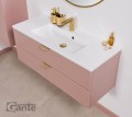 Różowa szafka łazienkowa 100 cm Magnolia MGL-M-U100/39/2