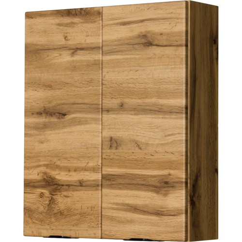 Szafka łazienkowa wisząca dąb naturalny 60x72 cm VICTA