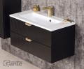 Szafka glamour pod umywalkę 80 cm Gante Bravia