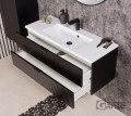 Szafka glamour z umywalką 80cm