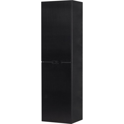 Regał łazienkowy czarny 40x143,5 cm BRAVIA (BRA-C-RW)