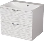 Szafka łazienkowa biała 60 cm SYDNEY z umywalką [PRODUKT NIEDOSTĘPNY]
