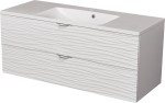 Szafka łazienkowa biała 120 cm SYDNEY z umywalką [PRODUKT NIEDOSTĘPNY]