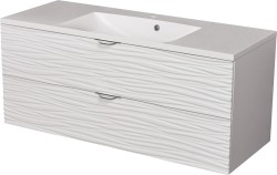 Szafka łazienkowa biała 120 cm SYDNEY z umywalką [PRODUKT NIEDOSTĘPNY]