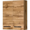 Szafka łazienkowa wisząca dąb naturalny 60x72 cm FOKUS NEW