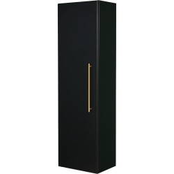 Regał łazienkowy czarny 45x155cm NEGRA [PRODUKT NIEDOSTĘPNY]