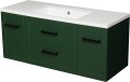 Szafka zielona MVA-Z-U121/46C + umywalka MEWA-1210C