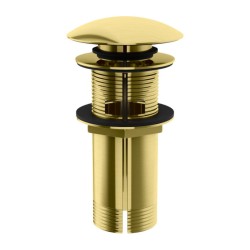 Korek umywalkowy klik-klak złoto szczotkowane Kohlman Experience Gold EGDB