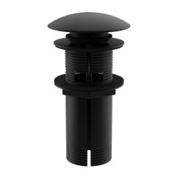 Korek umywalkowy klik-klak czarny mat Kohlman Experience Black EB