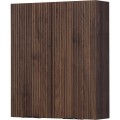 Szafka łazienkowa wisząca orzech 60 x 72 cm Gante Victa Lamello z frezami VICL-OR-W60/72