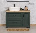 Szafka pod umywalkę skandynawska zielona 100 cm Finea