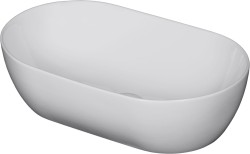 Umywalka ceramiczna MIVA biała