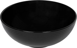 Umywalka ceramiczna STRIPES czarna