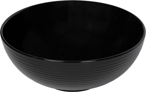 Umywalka ceramiczna STRIPES czarna