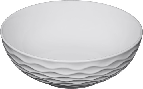 Umywalka ceramiczna WAVE biała