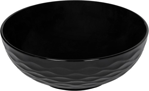 Umywalka ceramiczna WAVE czarna