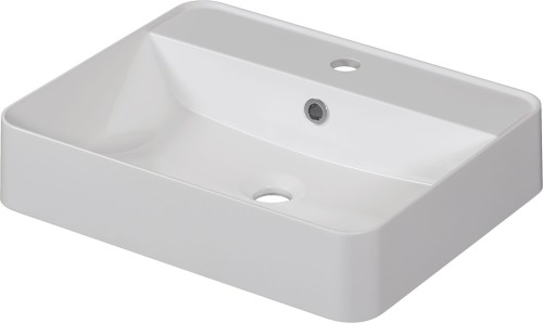 Umywalka dolomitowa TRETTO-500C biała